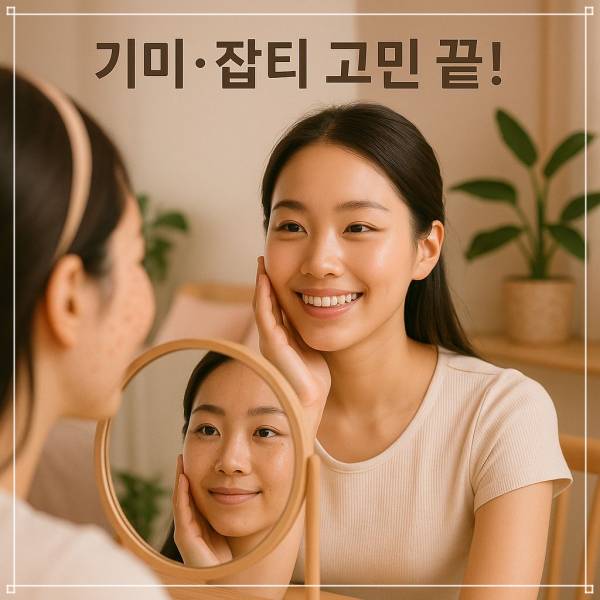기미 잡티 없이 맑은 피부 만드는 방법
