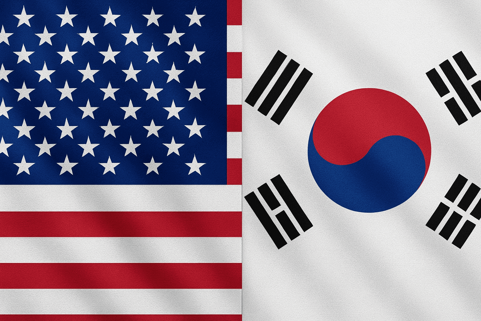 미국과 한국 관련 사진