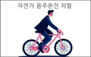 자전거 음주운전 처벌