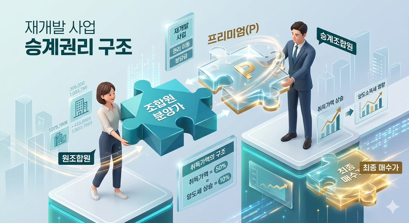 재개발&middot;재건축, '원조합원'과 '승계조합원'의 차이