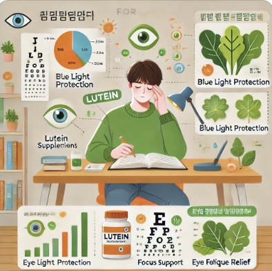 수험생을 위한 눈 건강 루테인 가이드 관련 사진