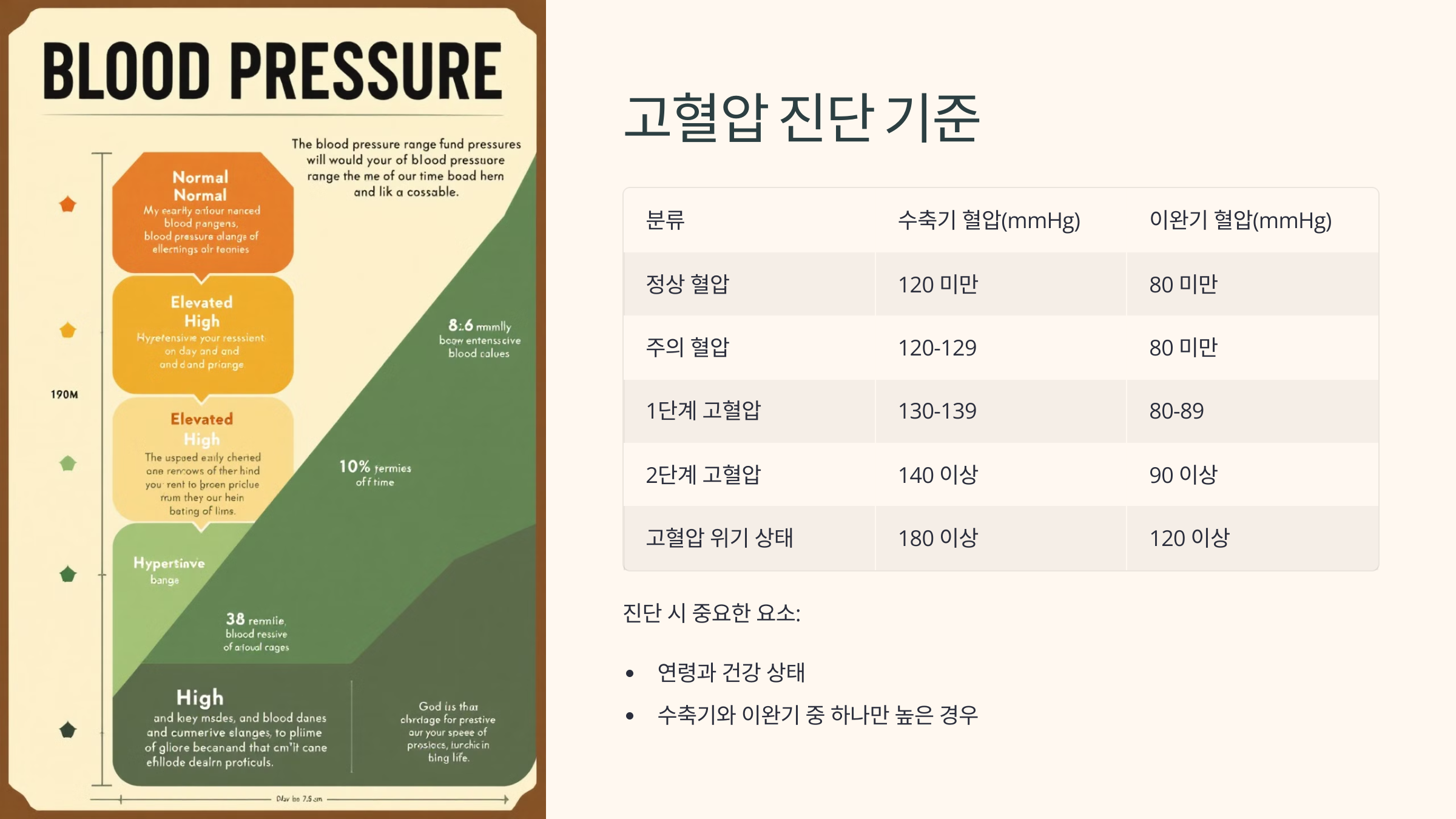 고혈압 진단 기준