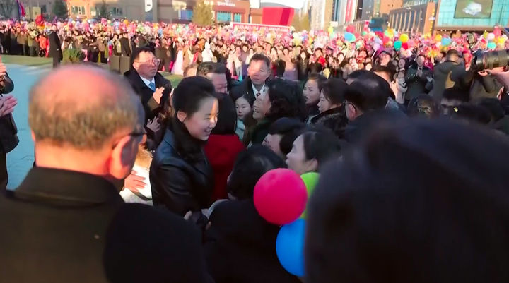 2026년 새별거리 준공식 김주애 동행