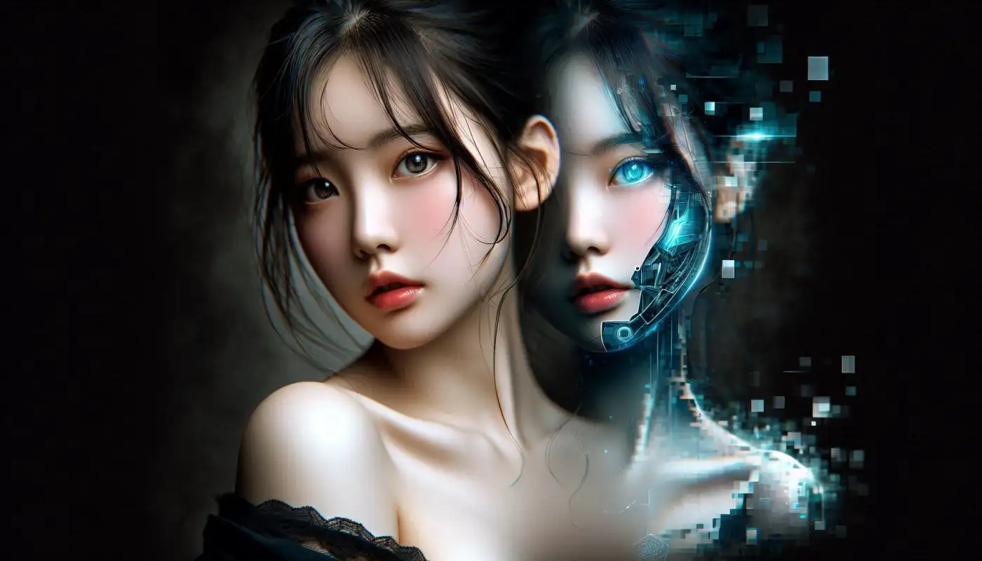 챗GPT-자소서-첨삭하는-여성의-모습