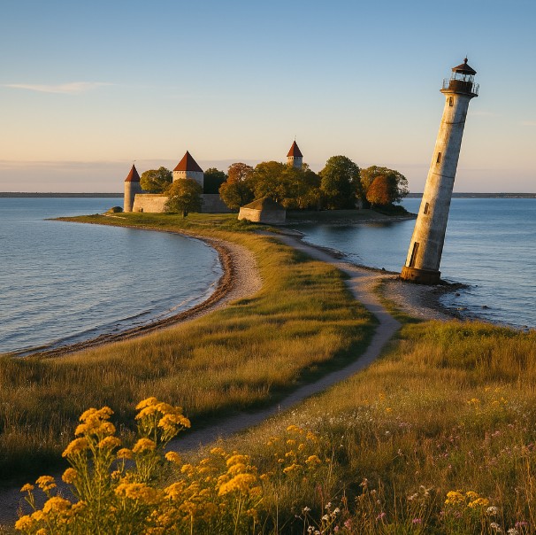 에스토니아 여행, 사레마 섬과 등대