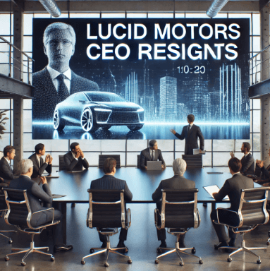 루시드 모터스 CEO 사임