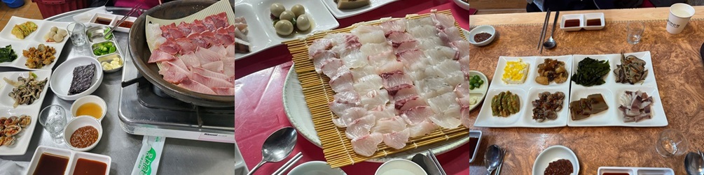 청계어시장의 대표메뉴 – 이모카세 회 정식