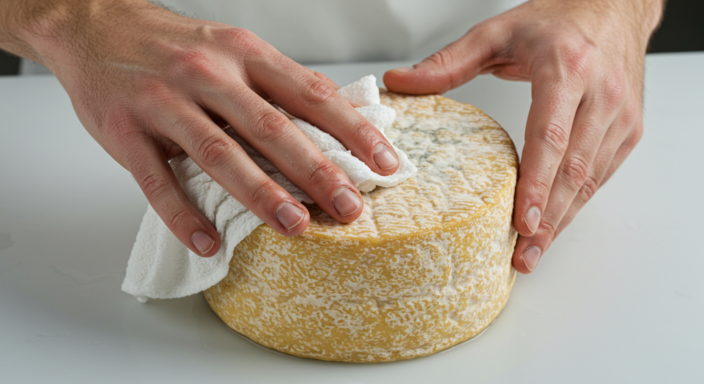 치즈페어링 껍질세척 소금흡수 향조합