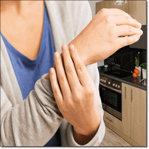 손목 관절염 환자