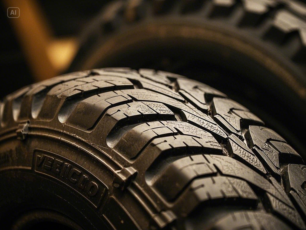 타이어 근접 사진