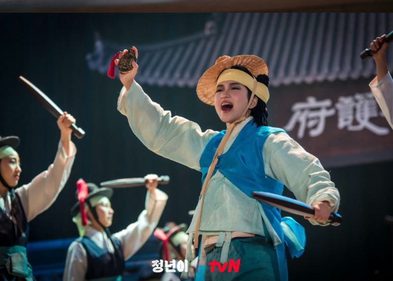 매란국극단 춘향전 공연 모습