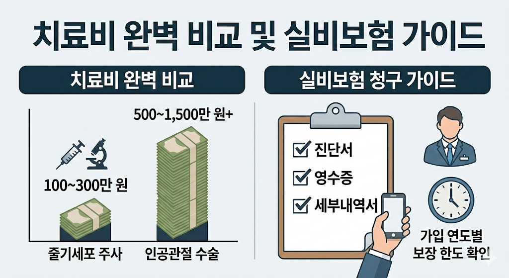 무릎 줄기세포 주사 치료비