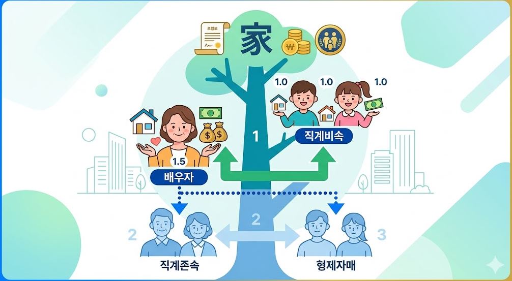 상속순위설명 사진