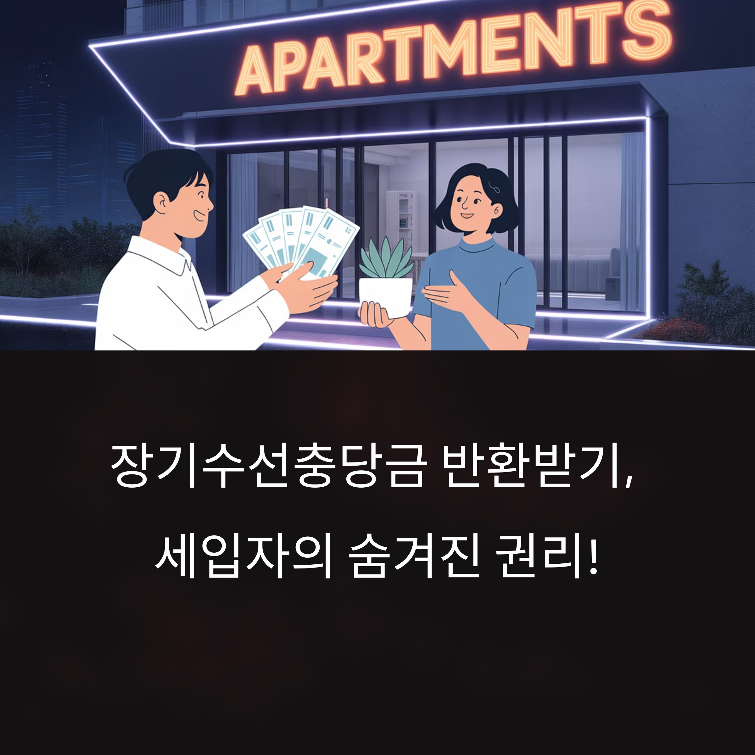 장기수선충당금 반환받는 법