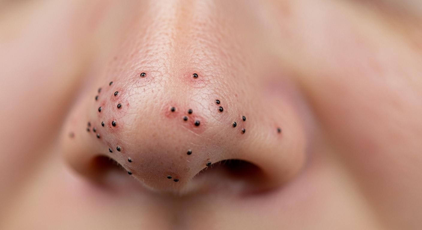 검버섯레이저 시술후 딱지