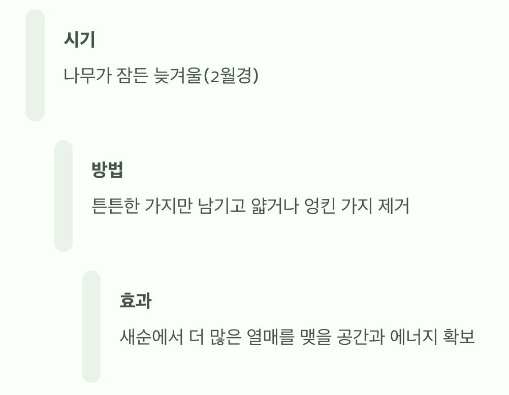 더 많은 수확을 위한 마법&amp;#44; 가지치기