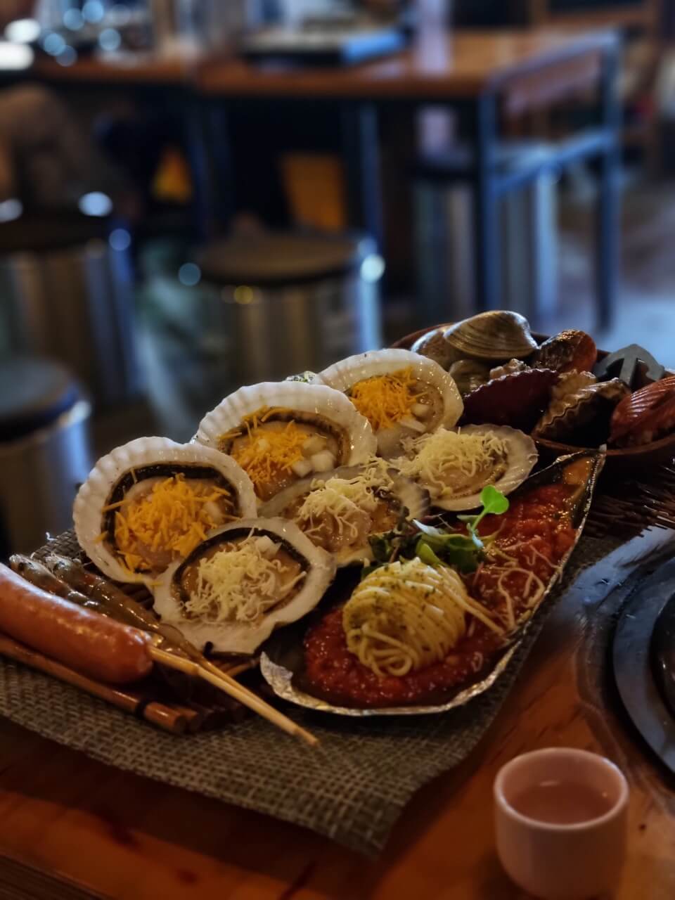 광진구 군자 어린이대공원 맛집 뱃놈 리뷰 조개구이 맛집!!