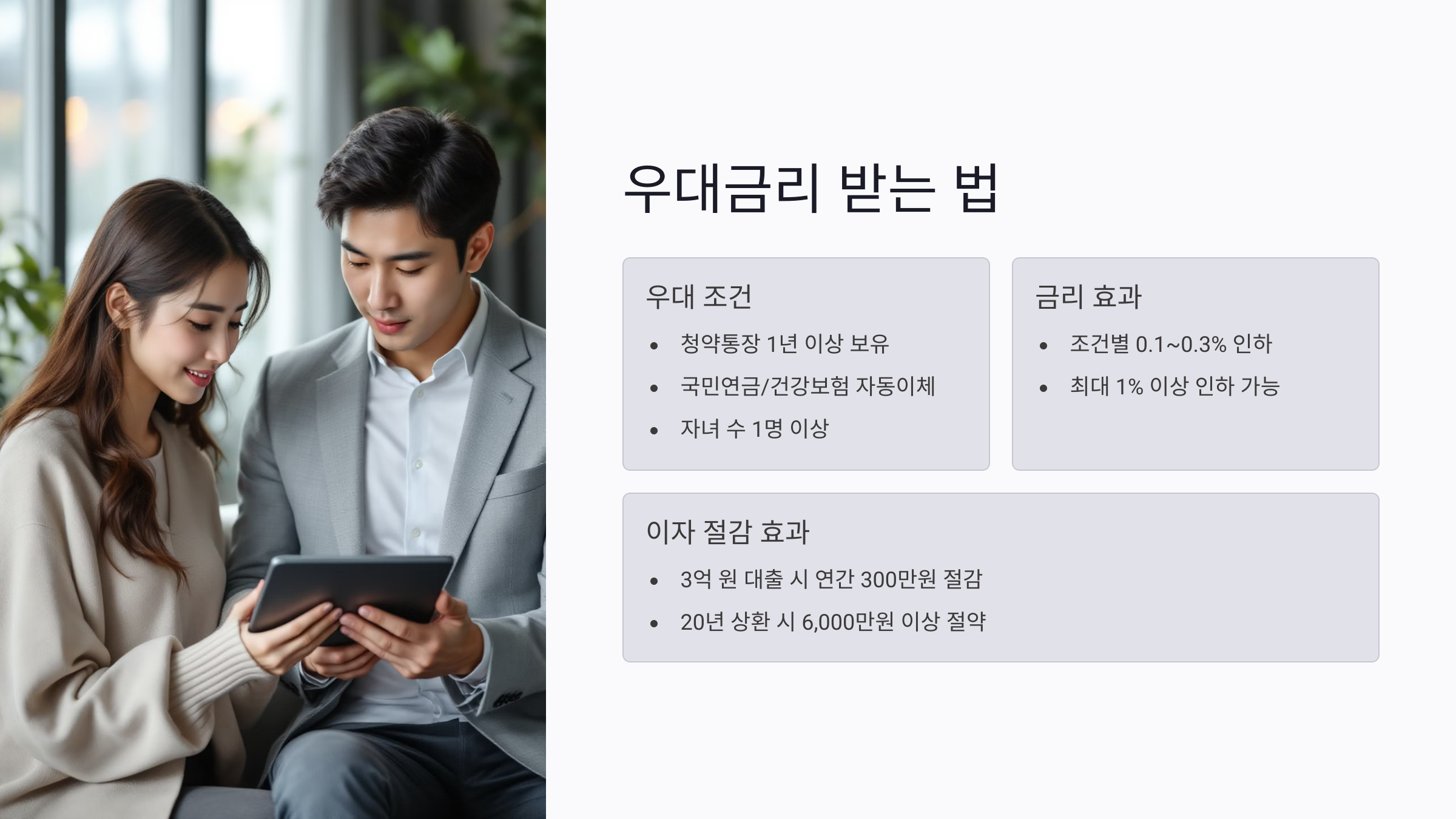 우대금리 받는 법 제대로 정리하기