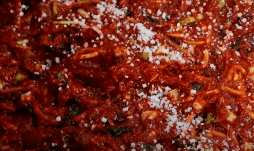 김장김치 양념 김칫소 만들기22