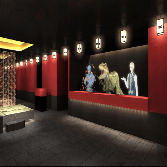 헨 나 호텔 도쿄 아사쿠사 타와라마치 호텔 내부 프론트 전경 사진