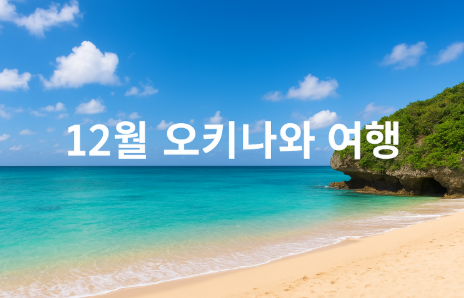 12월 오키나와 완전 가이드 - 기후, 추천 일정, 필수 방문지&middot;맛집, 유의사항