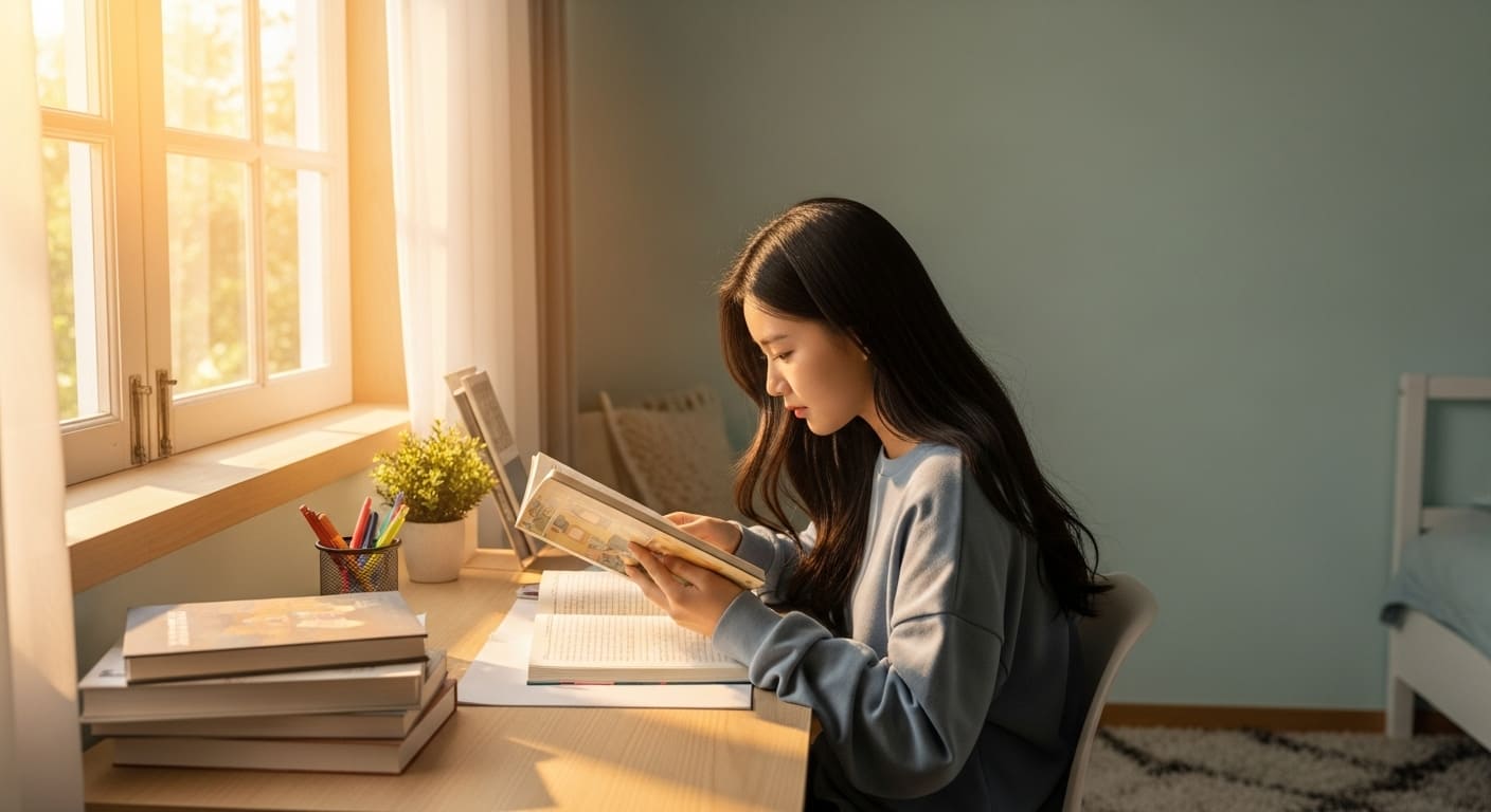 서윤이 일기장 기록들을 보고 행복한 기억 떠올림