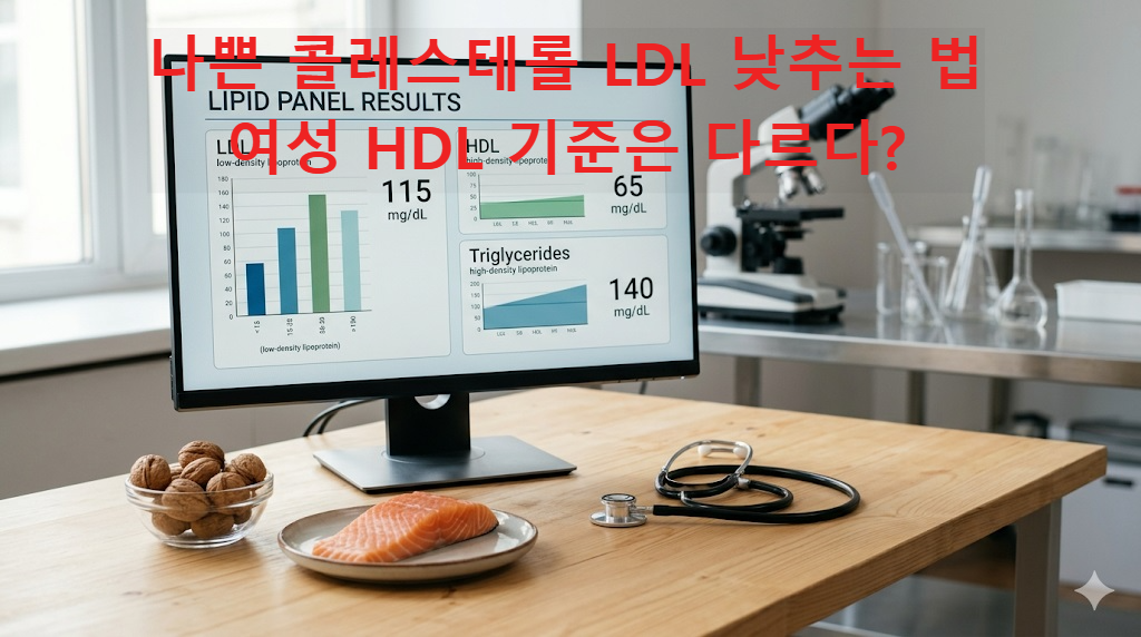 2026 콜레스테롤(LDL, HDL, 중성지방) 정상 수치 기준과 고지혈증 관리법 이미지