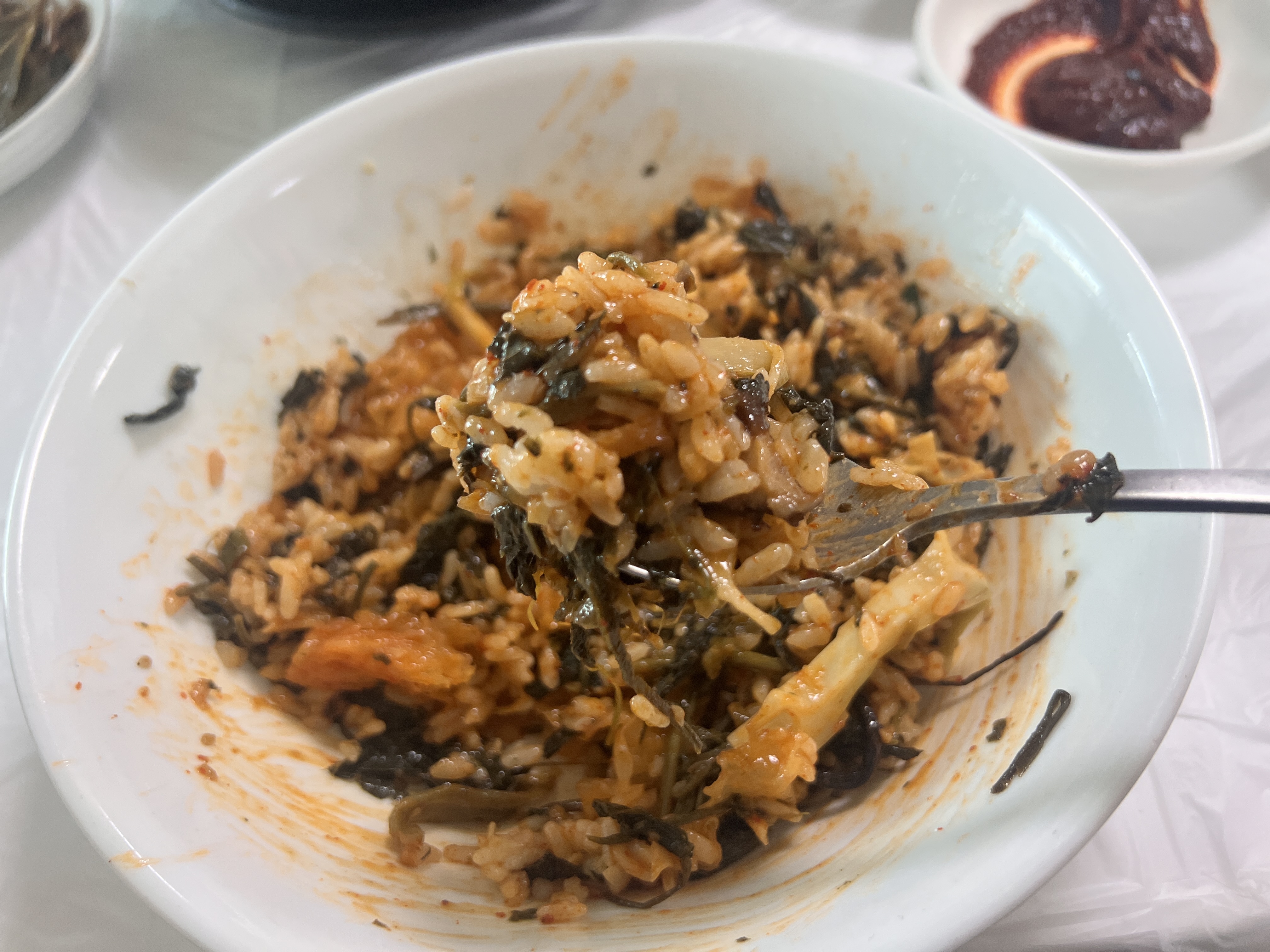 남원 대성식당 산채비빔밥 사진