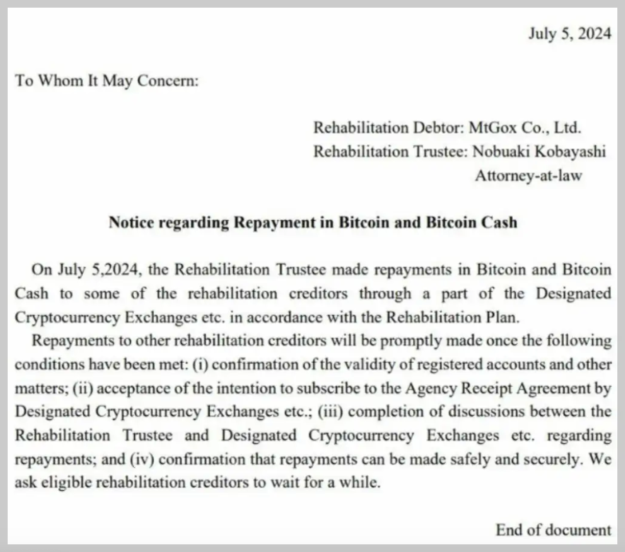 마운트곡스 뜻 사건 상환 물량, 향후 비트코인에 미칠 영향은?