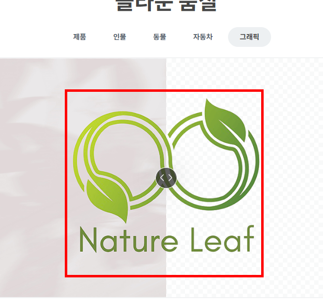 remove.bg 사이트 바로가기