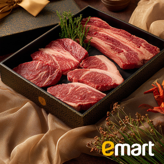 피코크 한우 갈비살 구이세트