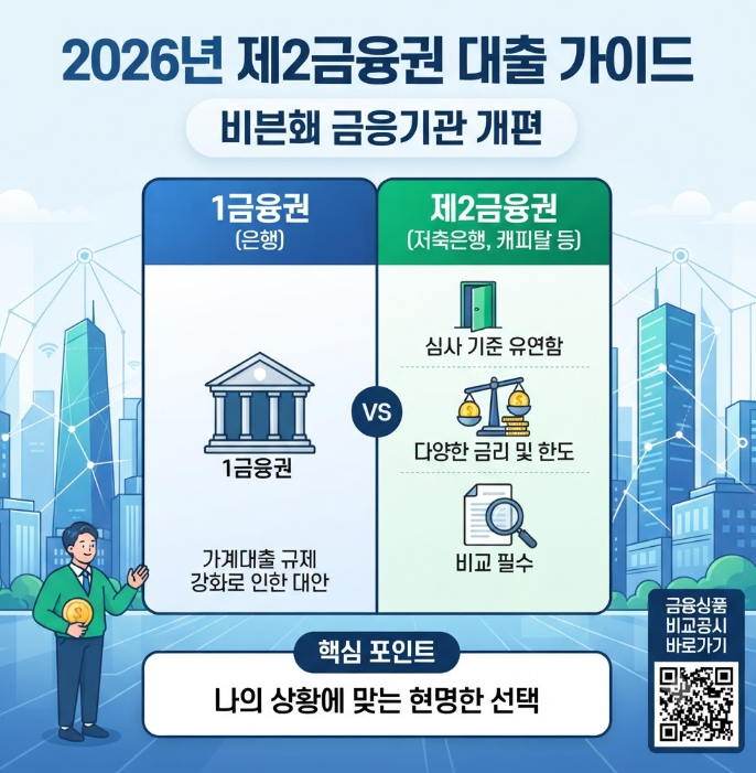 제2금융권 대출 조건 한도