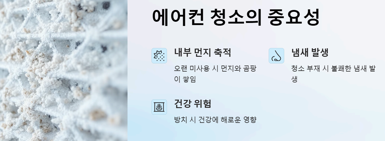 에어컨 청소의 중요성