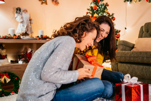 친구와의 선물 교환