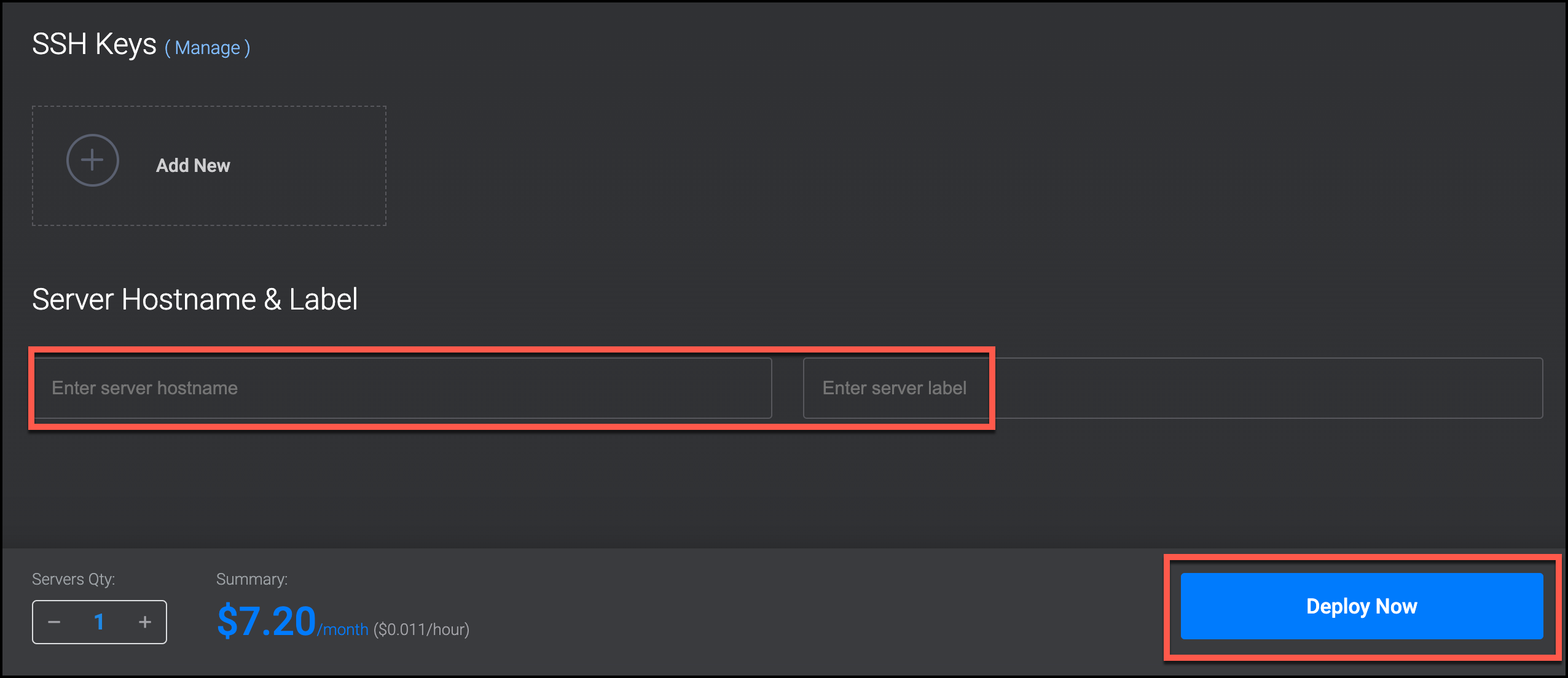서버 호스트네임