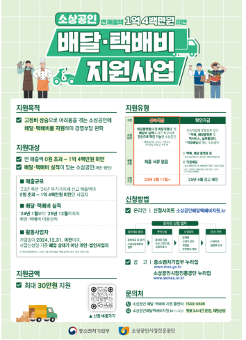 소상공인 배달 택배비 지원