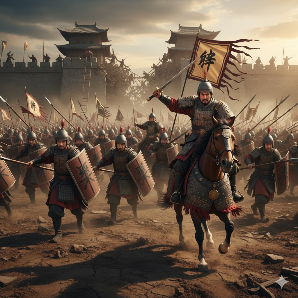 두예가 이끈 진나라 군대는 파죽지세로 오나라를 정복하며 삼국시대를 종결시켰습니다