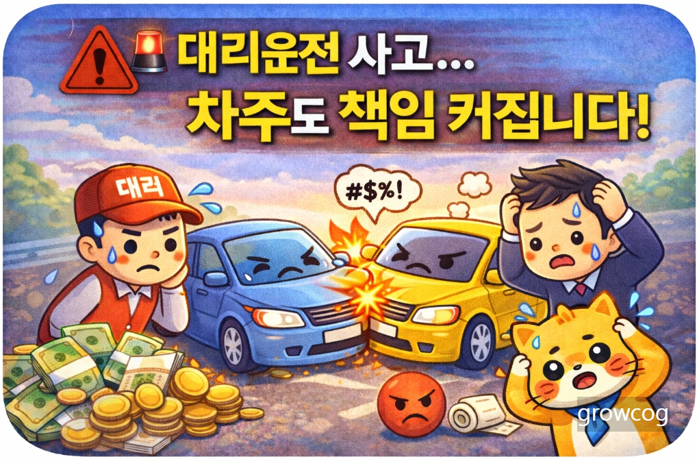 대리운전 사고&hellip; 책임 누구? 차주 보험 쓰면 손해 커집니다