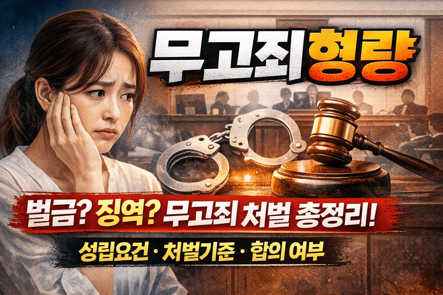 무고죄형량 총정리 처벌 수위, 성립요건, 벌금&middot;징역, 합의 여부까지 한 번에