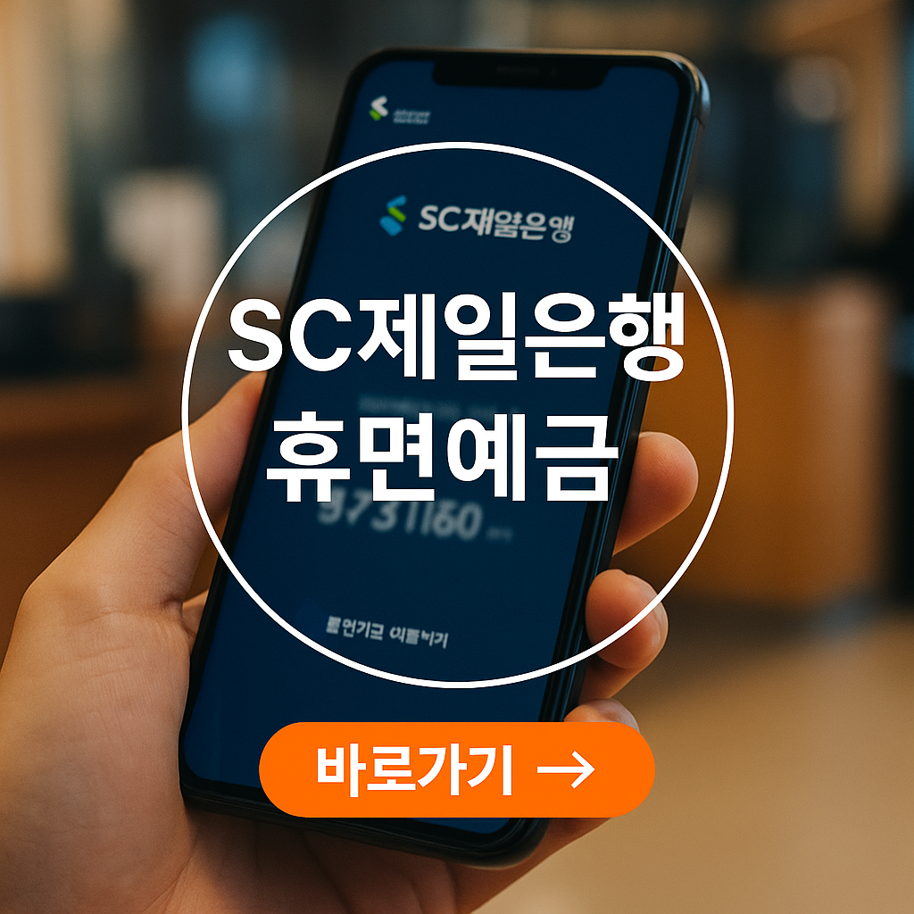 SC제일은행 휴면예금