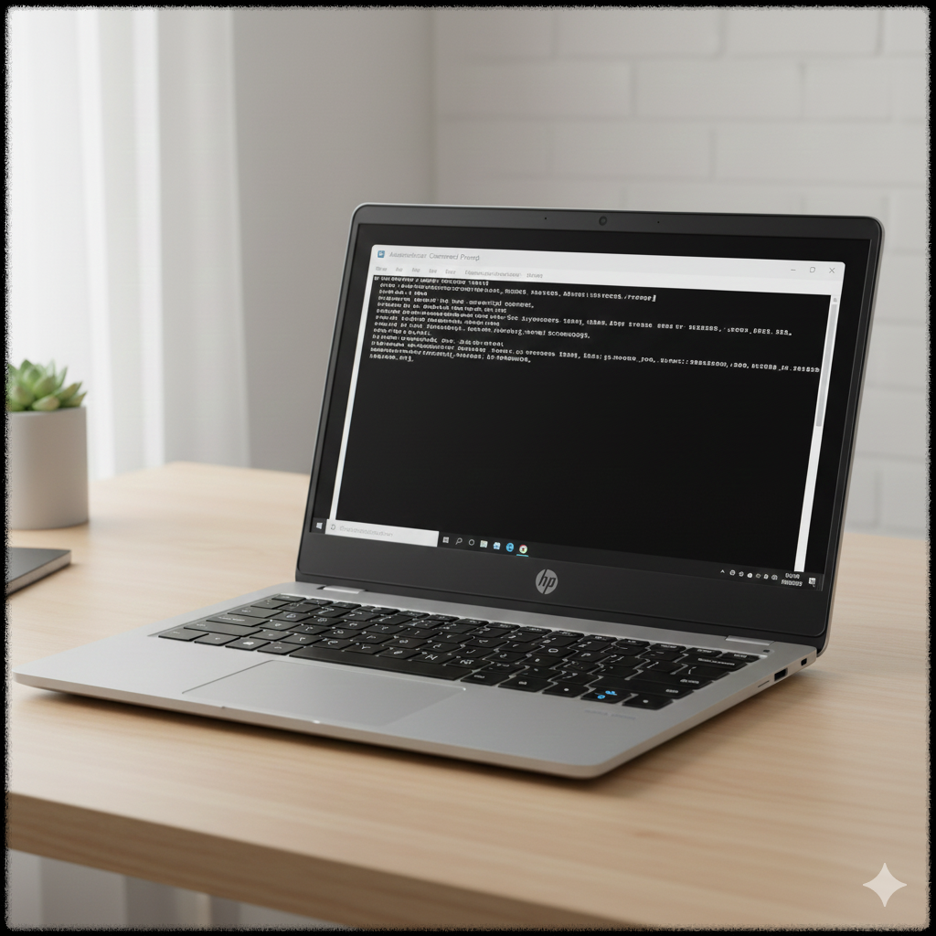 명령어를 이용해 Windows 11 네트워크 스택을 초기화하는 모습