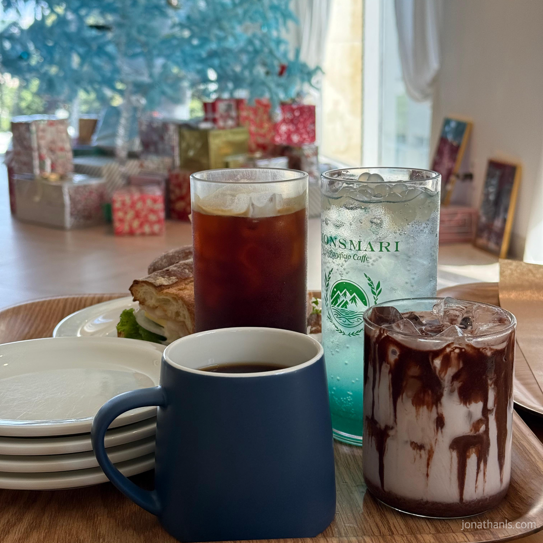 용인 신봉동 몬스마리 베이커리 카페 음료