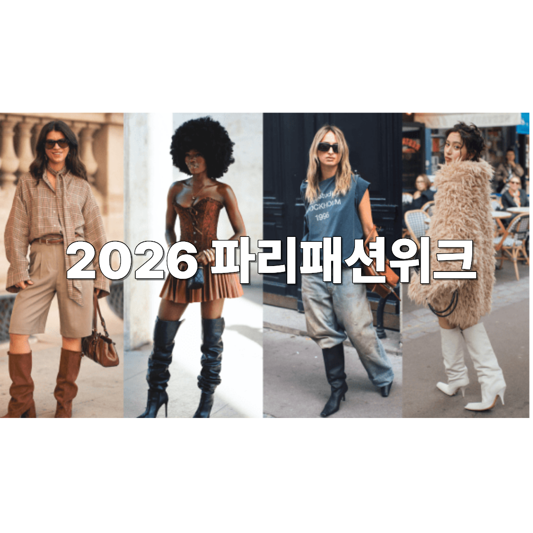 파리 패션위크 현장 분위기