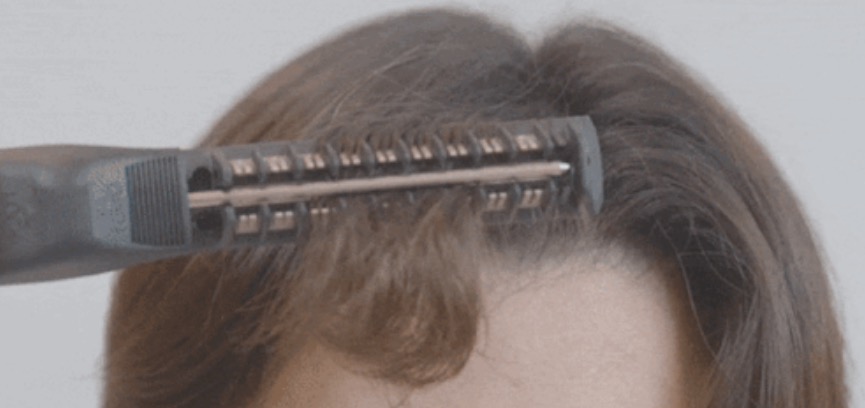 앞머리 가르마 웨이브, 볼륨 살리는 방법 (업체사진)