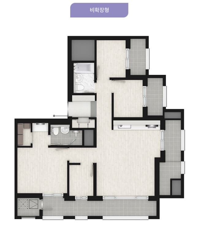 더샵 시에르네 75 타입 비확장형