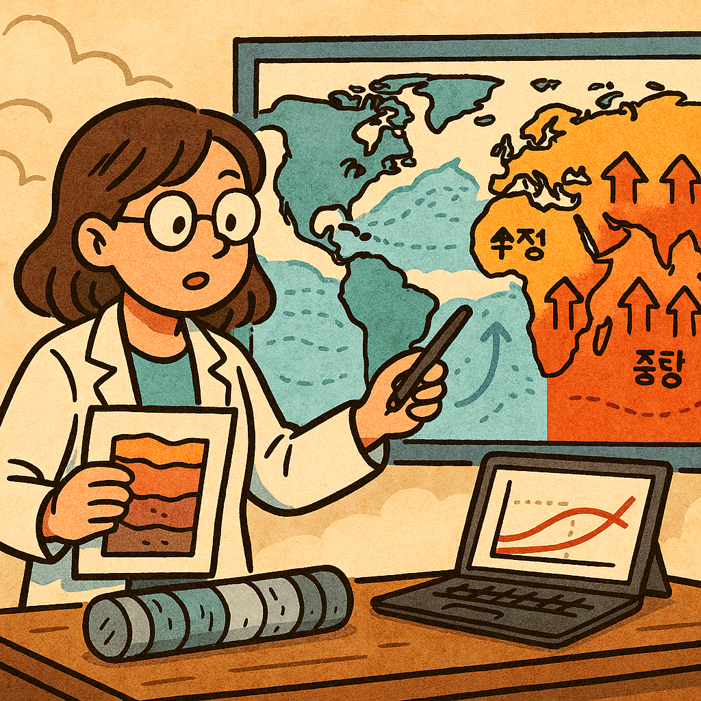 기후위기 시나리오 예측: 지질학 데이터로 그리는 미래의 지도