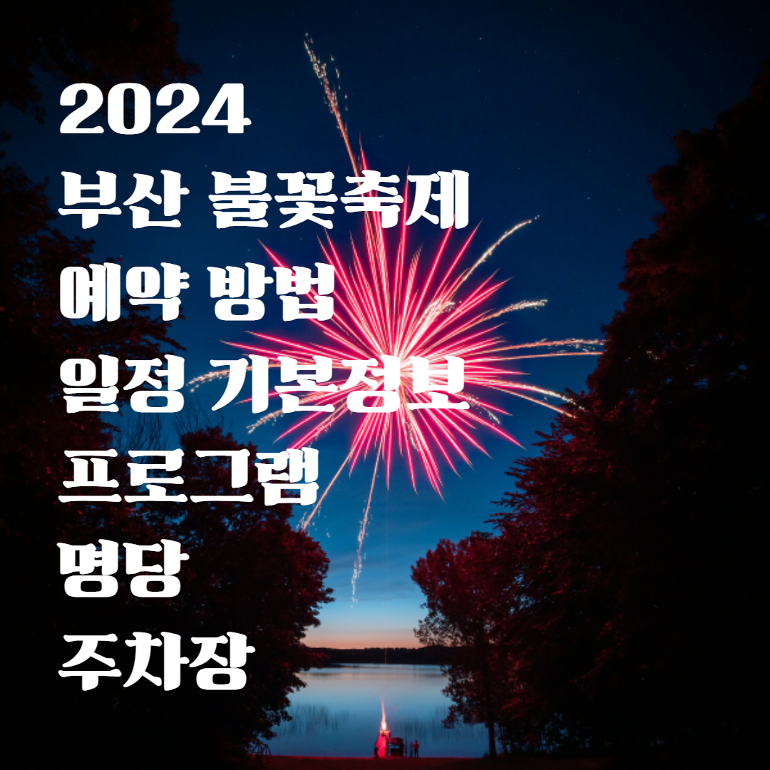 부산불꽃축제 기본정보