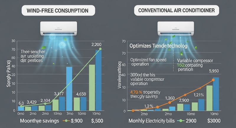 무풍 에어컨, 전기세는 정말 적게 나올까?