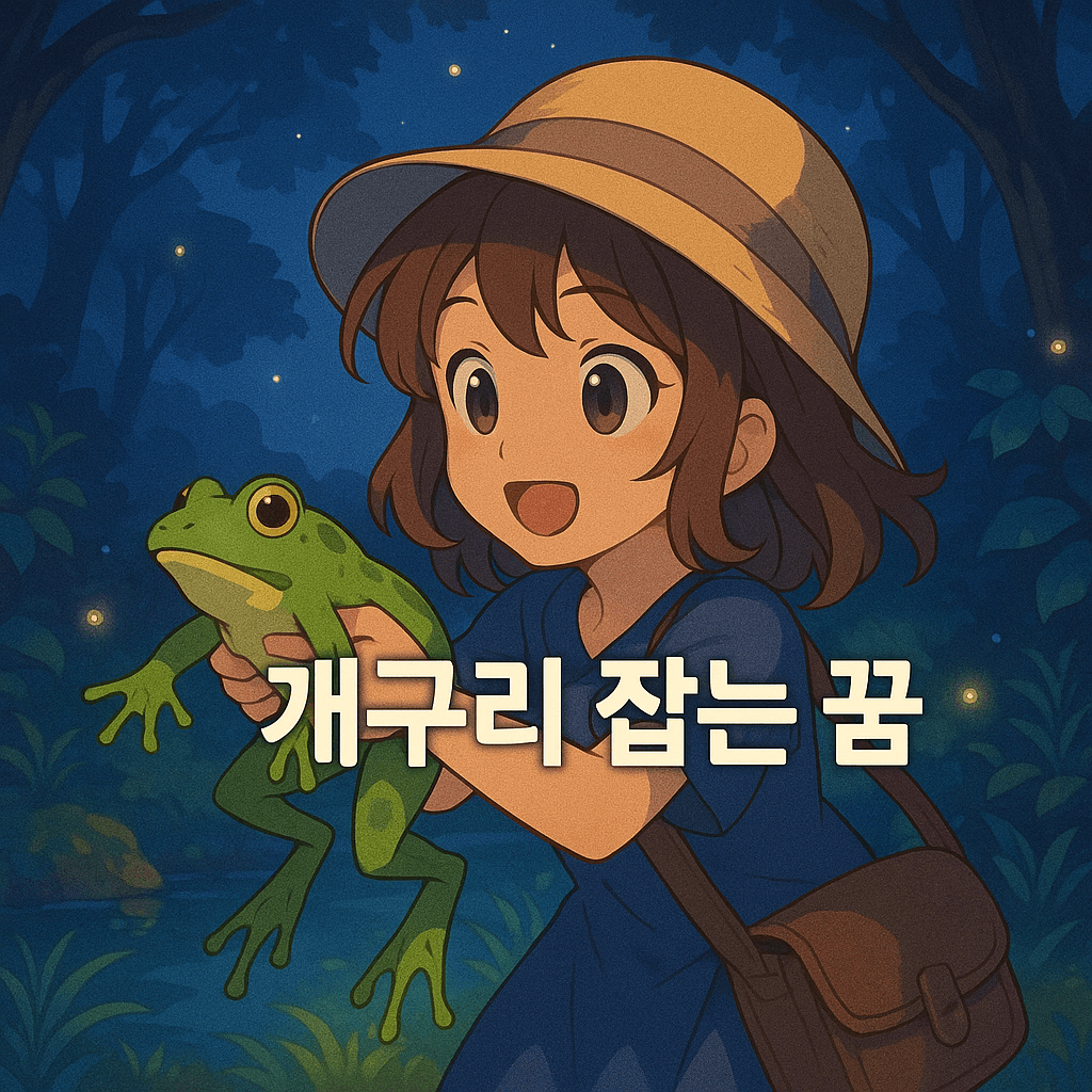 개구리 잡는 꿈