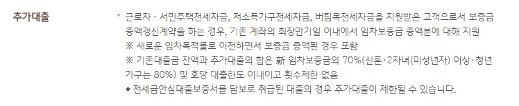 국민은행 버팀목 전세자금대출 자격조건 필요서류